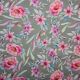 Pale Sage/Pink Cotton Lawn Fabric (C8295)