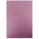 Dovecraft A4 Glitter Card Pink