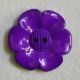 Purple 2 Hole Daisy Button