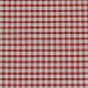 Red 1/8 Gingham Fabric close