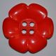 Red Giant Flower Button