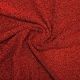 Red Metallic Foil Jersey Fabric