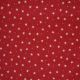Red Micro Star Fabric Close