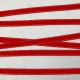 Red Saddle Stitch Ribbon
