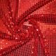 Red Sequin Jersey Fabric