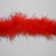 Red/Silver Marabou String With Tinsel