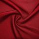 Red Textured Polyester Twill Fabric