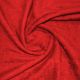 Red Towelling Fabric (21437)