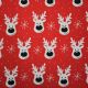 Reindeer Christmas Polycotton Fabric TCP937