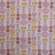 Scandi Floral Pink Craft Cotton Fabric (FF319/3)