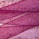 Shocking Pink Berisfords Random Glitter Ribbon