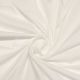 Silk White Polycotton Plain Fabric (Col 47)