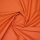 Tangerine Polycotton Plain Fabric (ES005)