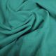 Luxury Teal Enzyme Washed Linen Fabric (JLL0004)