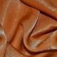 Terracotta Silk Velvet Satin Fabric (C8195)