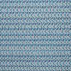 Watercolour Swirls Floral Blue Craft Cotton Fabric (FF310/1)