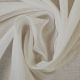 White Egyptian Cotton Muslin Fabric Crinkled