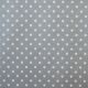 White on Pale Blue Polka Dot Fabric 3mm (CP0009)