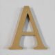 Wooden Letter A