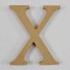 Wooden Letter X