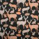 Woodland Animals Polycotton Fabric (PPC2/13)