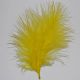 Yellow Small Marabou Feather